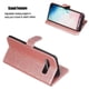 thumbnail image 4 of Funda con Cremallera para Samsung Galaxy S10 Plus, Carcasa Cartera de Cuero PU con Soporte y Tarjetero, 4 of 6
