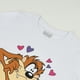 thumbnail image 2 of Polera Manga Corta Mujer Taz Love Blanco Looney Tunes, 2 of 4