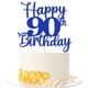 thumbnail image 1 of Decoración para tartas Kaoenla con purpurina, feliz 90 cumpleaños, 90 años, 1 of 7