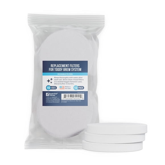 Filtros de café Essential Values 12 unidades reutilizables 7 cm