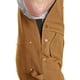 thumbnail image 3 of Overol con peto Carhartt para hombre, corte relajado, lona negra, 3 of 4