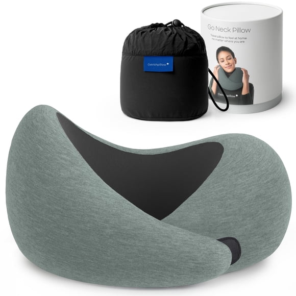 Almohada cervical OSTRICH PILLOW Go Premium Memory Foam Travel