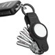 thumbnail image 1 of Llavero KEY SMART Soporte para AirTag de Cuero Vegano Negro, 1 of 9