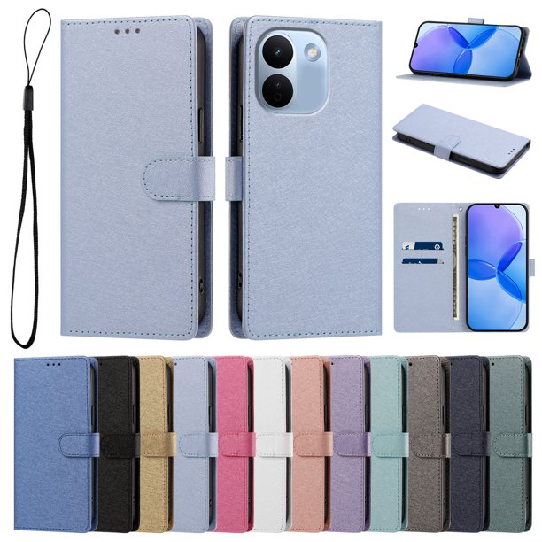 Cartera Protectora para Xiaomi Redmi Note 17 Pro Plus 5G con Soporte, Azul Cielo