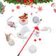 thumbnail image 2 of Juguetes navideños para gatos, calcetines navideños surtidos, paquete variado, juguete interactivo navideño para gatos de interior y gatitos., 2 of 5