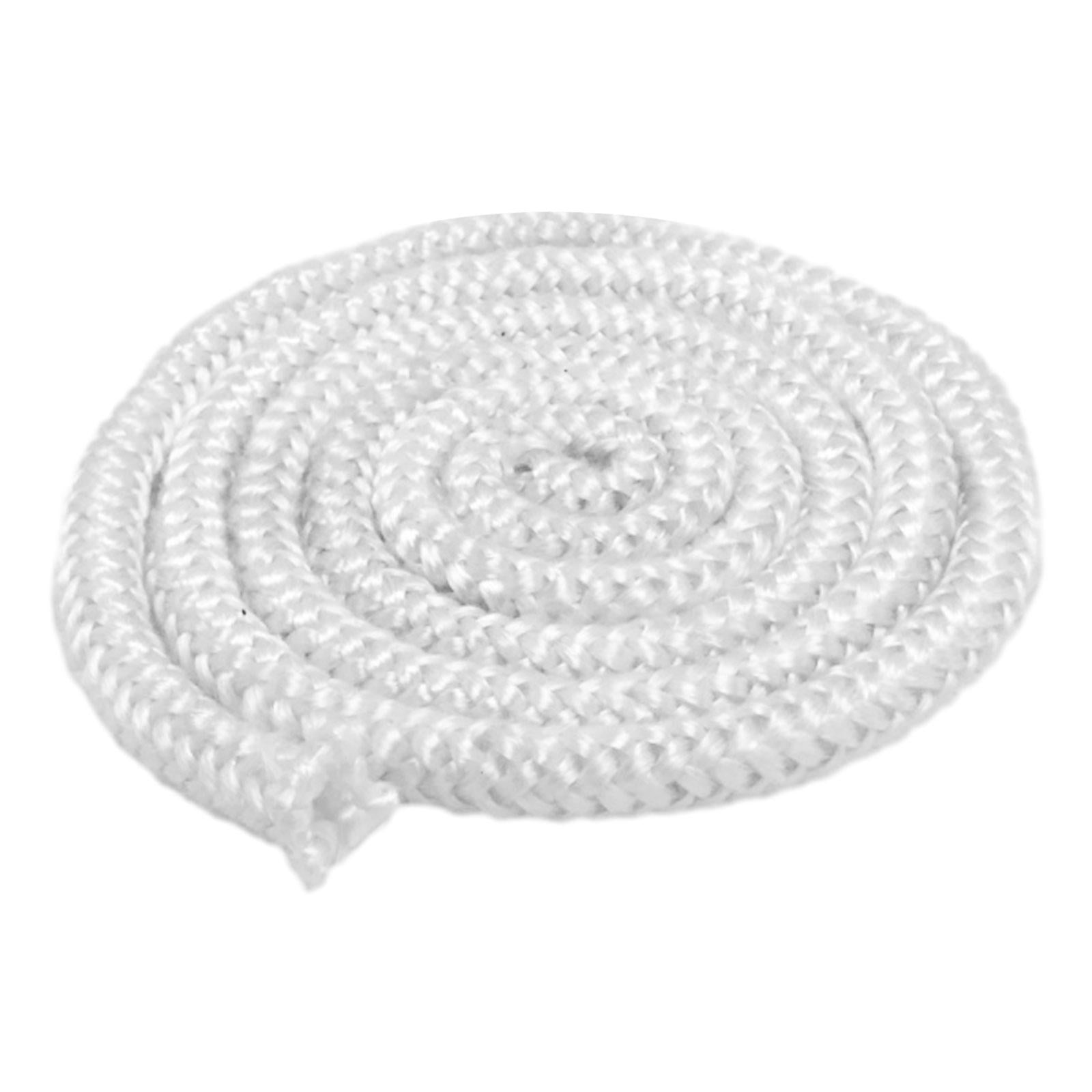 Bothyi - Cuerda De Sellado Para Puerta De Chimenea, Cuerda De Fibra De Vidrio De 2 Metros, Junta De Sellado Para Puerta De Estufa De Leña, 25mm X 2m