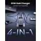 thumbnail image 3 of Bloque de carga UGREEN, 65 W, USB C, Nexode, 4 puertos GaN, MacBook Pro/Air, 3 of 7