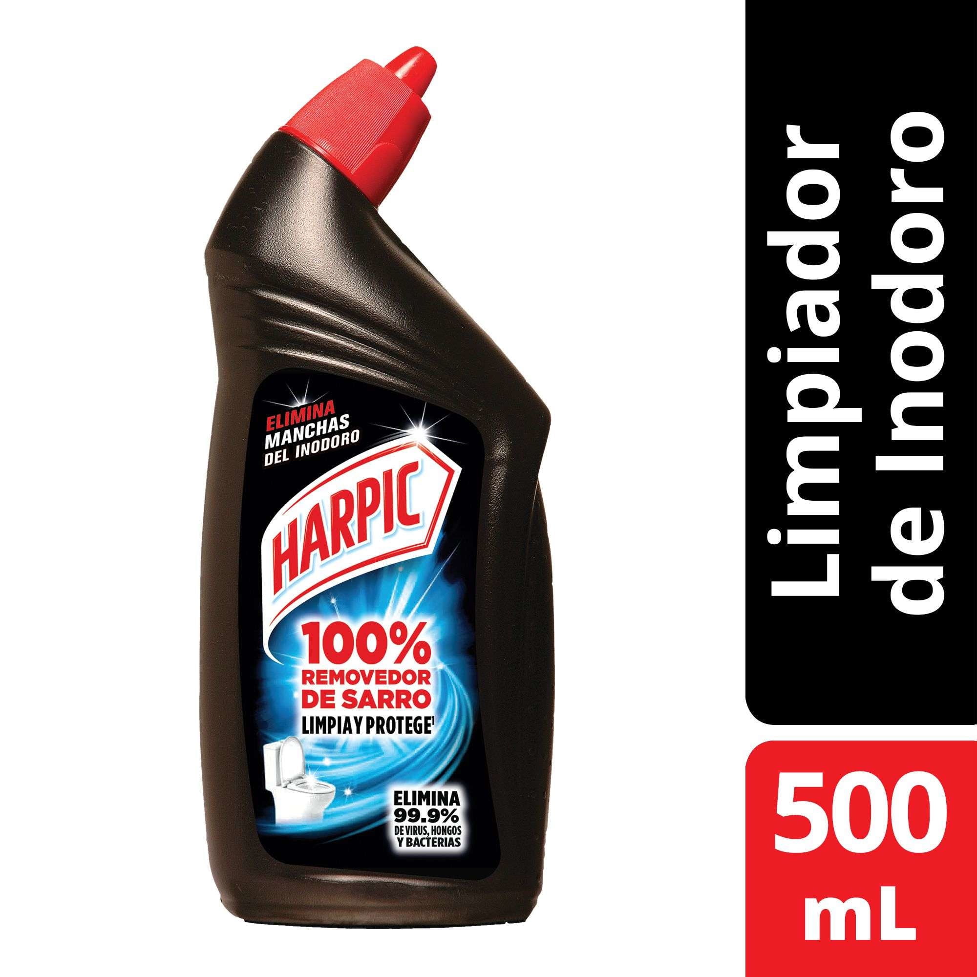 Limpia Inodoros 100% Removedor De Sarro 500 ml Harpic