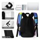thumbnail image 5 of Watchman-theme Backpack, Campus style schoolbag Bookbag with Adjustable Shoulder Straps And Large Zip Compartment, Unisex Travel Bags.42x30x15cm, 5 of 6