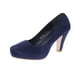 thumbnail image 1 of Zapato Taco Azul Vía Franca, 1 of 4