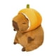 thumbnail image 3 of Capibara Juguete De Peluche Coche Sofá Capibara Juguete Animal Mu?eca Regalos De Cumplea?os Familia Naranja Y S, 3 of 5