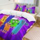 thumbnail image 2 of Number Block Bedding Set Duvet Cover Comfortable and Lightweight Cartoon Bedding 3 Piece Bed Set, 2 of 5