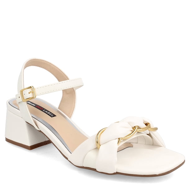 Sandalia Mujer Red Label Sanam Blanco