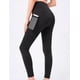 thumbnail image 2 of Calza con bolsillo de malla negro Talla M, 2 of 4