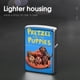 thumbnail image 4 of Carcasa para Encendedor Desmarcar Pretzel y los Cachorros Metálica, 4 of 6