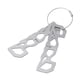 thumbnail image 4 of Estante Portátil Para Herramientas De Alcohol, Soporte Cruzado, Herramienta De Camping, Picnic De Acero Inoxidable, 4 of 5