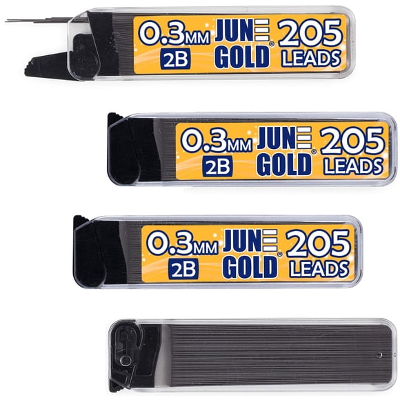 Recargas de minas June Gold 0,3 mm 2B - 820 piezas