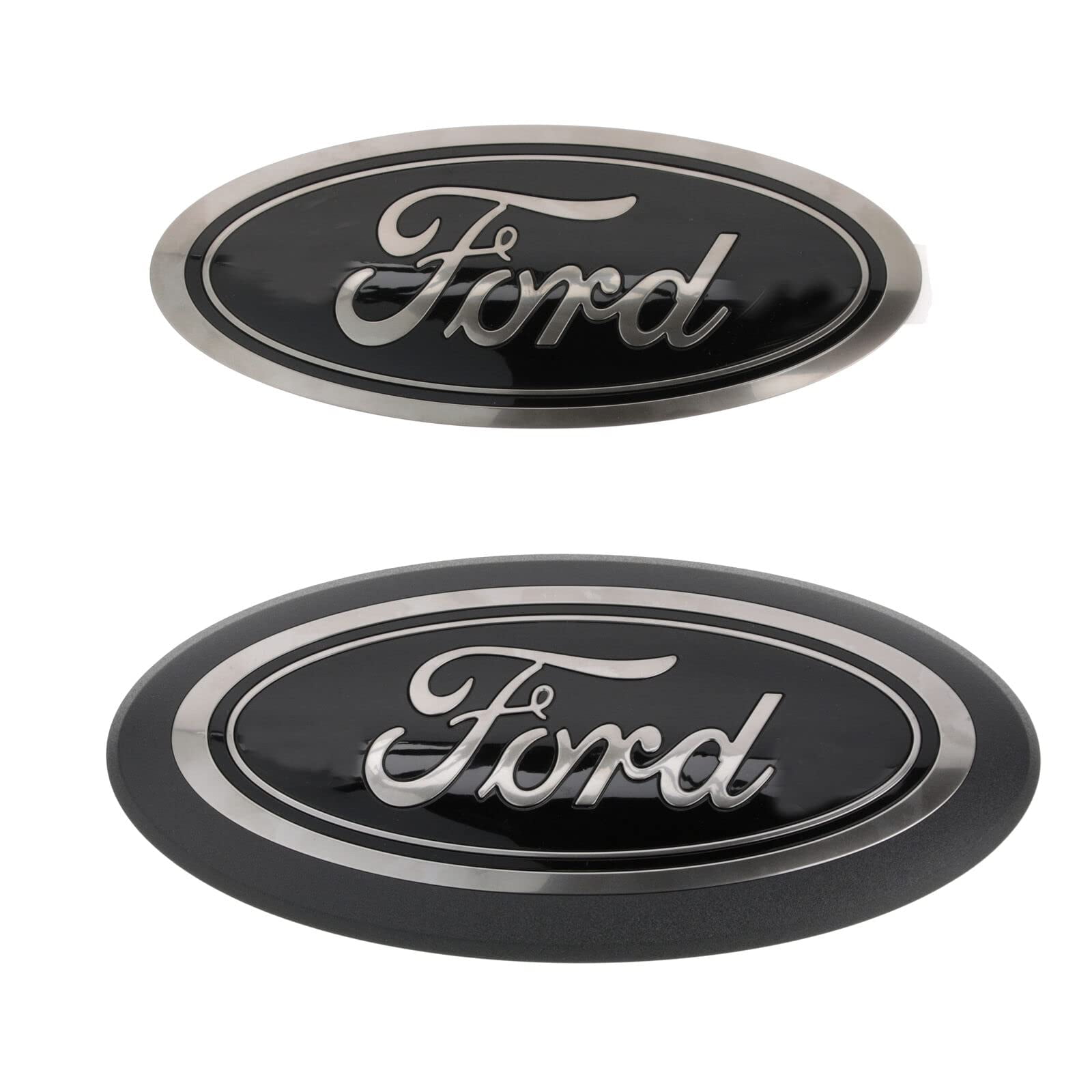 Conjunto De Emblemas Con Parrilla Delantera Negra Y Portón Trasero Para Ford F-150