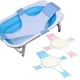 thumbnail image 1 of Malla O Hamaca Para Bañera Bebes 4puntas Ajustable - celeste, 1 of 3