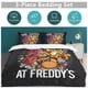 thumbnail image 5 of x565 Five Nights at Freddy's FNAF Bed Duvet Cover Microfiber Bedding Sets 3D Printed Lightweight 3 Piece Comforter Sets, 1 Duvet Cover And 2 Pillow Shams for Kids Boys Girls 90"x90" jn5, 5 of 5