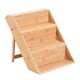 thumbnail image 4 of Estante multifunción de madera para especias, organizador de especias de bambú para ahorrar espacio, organizador de para maquillaje,, 4 of 5