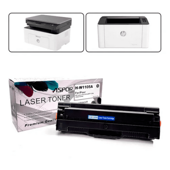 Toner Aspor 105a W1105a Para Hp 107a 107w 135w 137w Ti