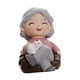 thumbnail image 5 of Linda Abuela Abuelo Estatua Miniatura Figurita Escritorio Torta Topper Muñeca Abuela, 5 of 5