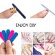 thumbnail image 3 of Xiao Hua Lima de Uñas Mini, Juego de 100 Piezas, Herramienta Desechable de Tablero de Arena de Doble Cara de 3.35 Pulgadas para Reparación de Uñas y Pies, 3 of 4