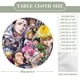 thumbnail image 2 of Hunter × Hunter-theme Fitted Round Tablecloths Elastic Edged Table Covers Waterproof Table Cloth for Kitchen Holiday Party Tables Decor 120cm, 2 of 6