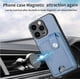 thumbnail image 4 of Funda Billetera Tejida para iPhone 15 Pro con Soporte y Tarjetero Azul, 4 of 5