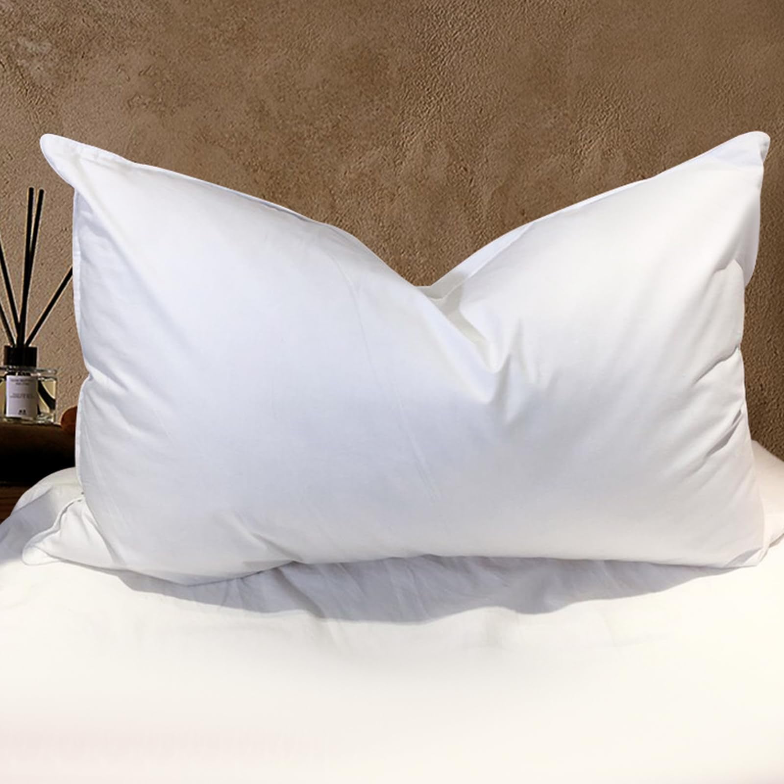 Bhz - Almohada King Size De Plumas Y Plumón Para Soporte Suave Y Lujo