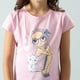thumbnail image 2 of Pijama 2P M/Corta + Pantalón Flores Mujer 33053-13, 2 of 4