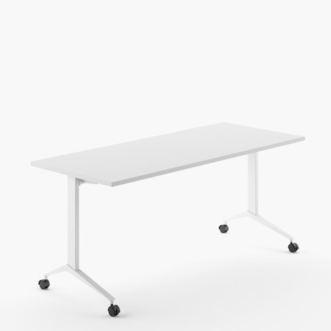 Form Office - Escritorio Space Plegable 150X70 Blanco/Blanco