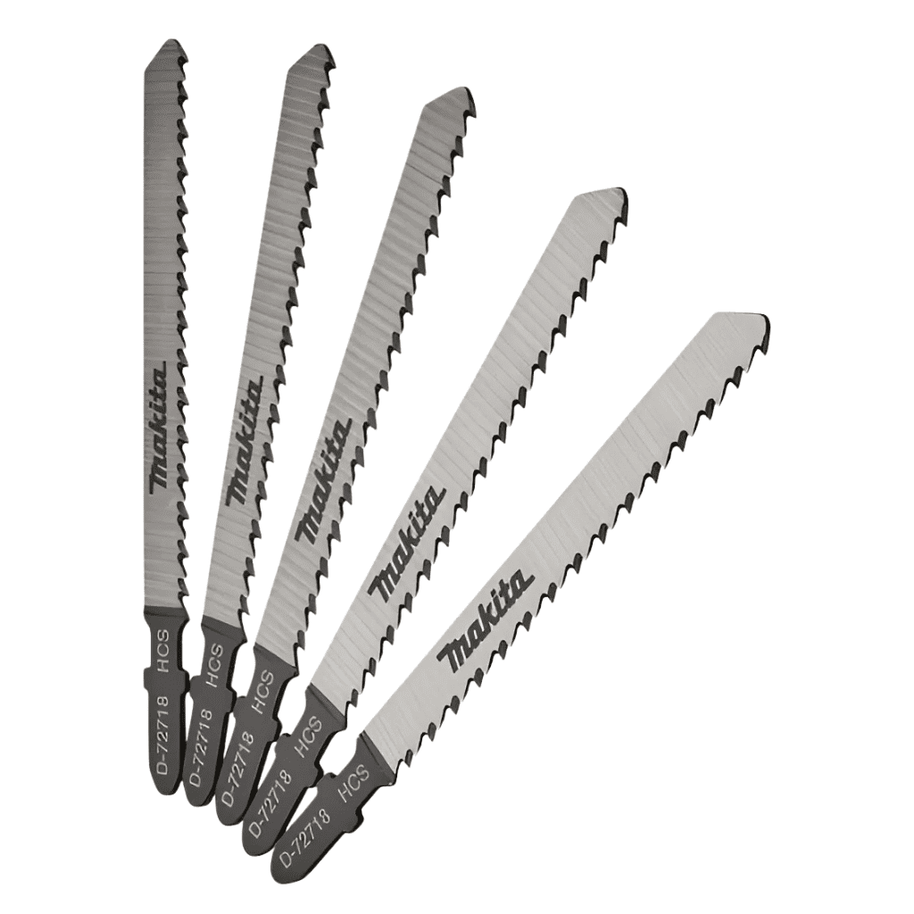 Set 5 Pcs Hojas De Calar Madera Corte Rapido Makita D-72718