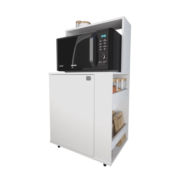 Mueble Cocina para Microondas Organizador Blanco
