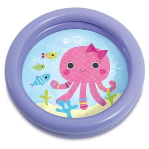 Piscina Inflable Infantil Intex Circular Para Bebés Lila