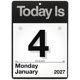 thumbnail image 1 of Calendario de pared AT-A-GLANCE 2027 "Hoy es" 15 cm × 15 cm, 1 of 5