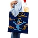 thumbnail image 4 of The Huckleberry Hound Show Bolso de tela con estampado de lienzo para mujer, bolsa de compras reutilizable y estética, con cremallera interior, regalo para mujer,38*45cm., 4 of 6