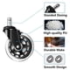 thumbnail image 2 of Ruedas giratorias BEYEE 7,6 cm Heavy‑Duty (5 unidades), 2 of 7
