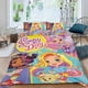 thumbnail image 2 of Día Soleado Conjunto de sábanas temático, trío de piezas, cómodo y amigable con la piel, diseño único, regalo de decoración para el hogar para familiares, amigos y fans,140cm *210cm, 2 of 6