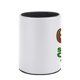 thumbnail image 3 of Elf Buddy Canta-theme Cylinder Pen Holder Pencil Organizer with Flannel Lining PVC Leather Material Cardboard Base for study work 10*8CM, 3 of 6