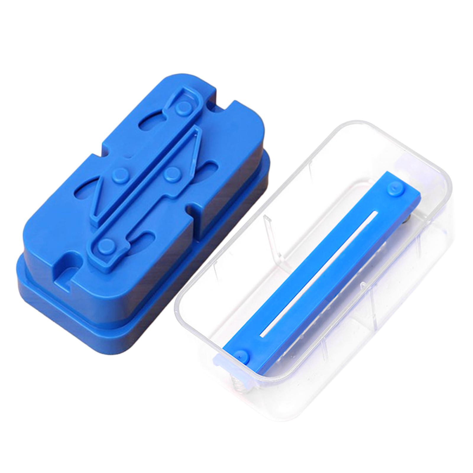 Magideal - Divisor De Pastillas Trituradora Y Cortadora De Pastillas, De Operar Apto Para Viajes, Hoja De Material Acero Inoxidable Plástico Resistente,