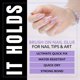 thumbnail image 5 of Pegamento para uñas JOMI COMPRESSION 8 ml (2 unidades) impermeable, 5 of 8