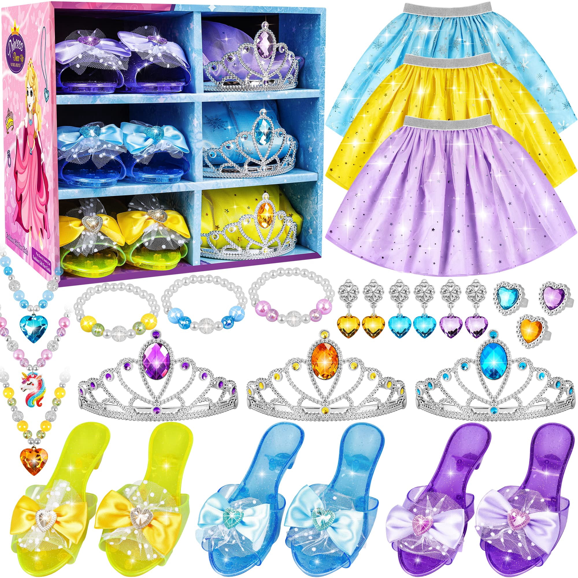 Rcovasc - Set Boutique De Zapatos De Vestir Y Joyas De Princesa Para Niñas