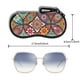 thumbnail image 3 of Funda para gafas Hion Soft Pouch de neopreno con clip para cinturón Mandala, 3 of 3