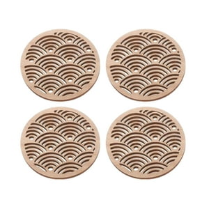 Oem - Set De 4 Posavasos Diseño Geometrico Pack 6 Posavasos