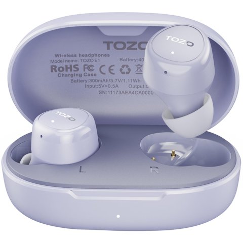 Audífonos Inalámbricos Tozo Bluetooth 5.3, Ligeros