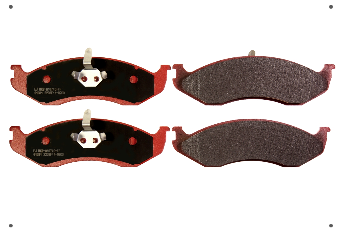 Ital Brakes Pm - Set Pastillas Frenos Ital Brakes Delanteras Para Jeep Cherokee 2000 2003