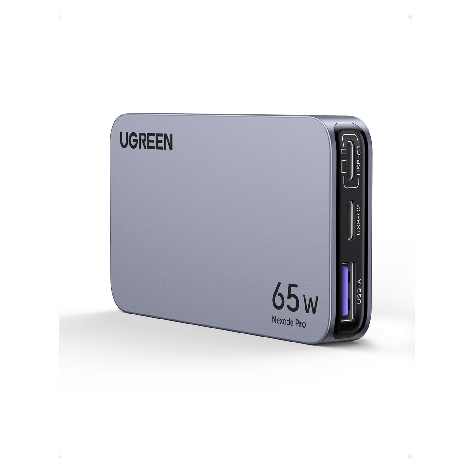 Cargador Ugreen Nexode Pro 65w Usb C De 3 Puertos Para Macbook Pro/air