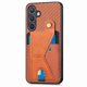 thumbnail image 5 of Funda Resistente para Samsung Galaxy S24 con Tarjetero y Soporte, Diseño Magnético Marrón, 5 of 5